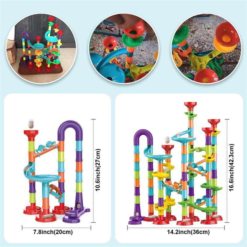113-Piece Marble Run Building Kit