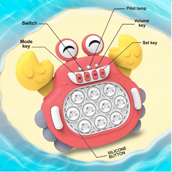 Electronic Bubble-Push Game, Model 290029