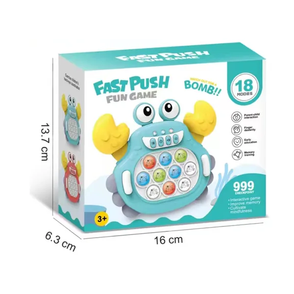Electronic Bubble-Push Game, Model 290029