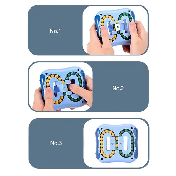 Double-Loop Bead Rotation Fidget
