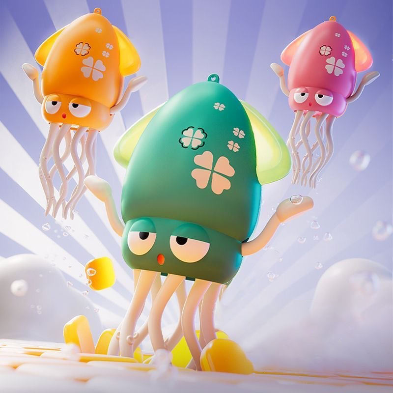Linked Dancing Squid Toy