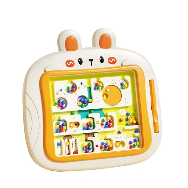 Rabbit Color & Number Magnetic Maze