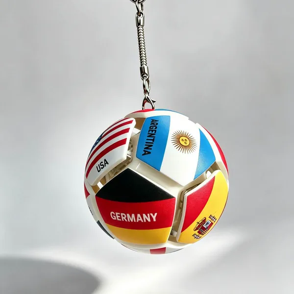 Football Button Fidget Ball
