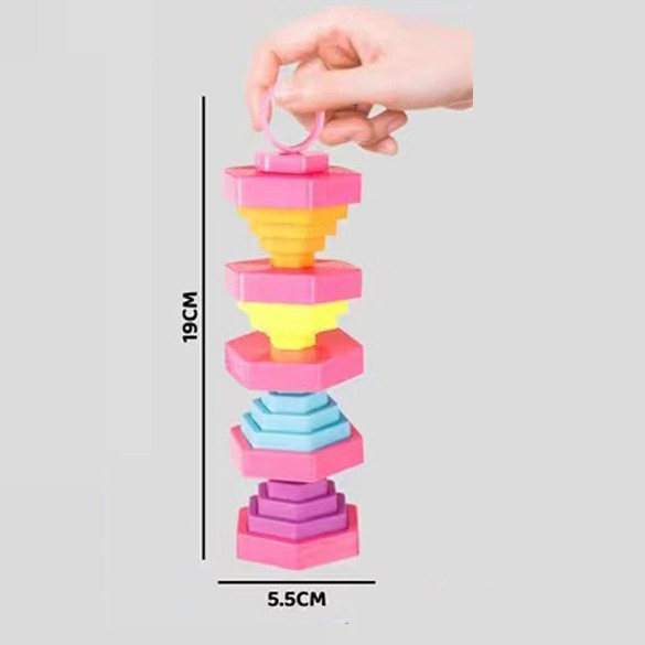 Stacking Fidget in Counter Display