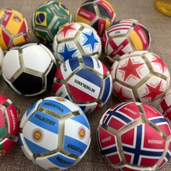 Football Button Fidget Ball