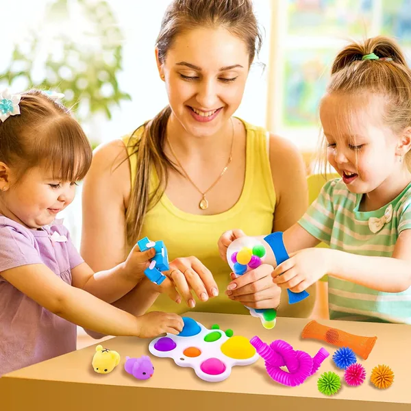 50-Piece Mixed Fidget Selection