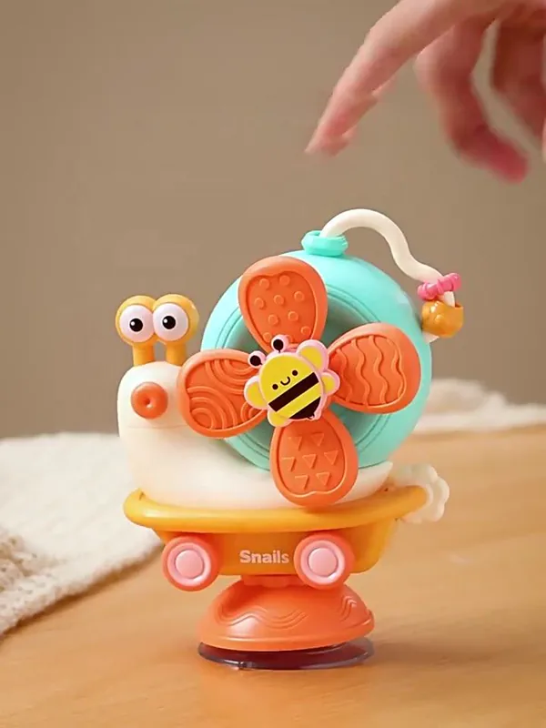 Suction-Base Spinning Toy