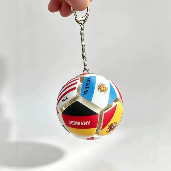 Football Button Fidget Ball