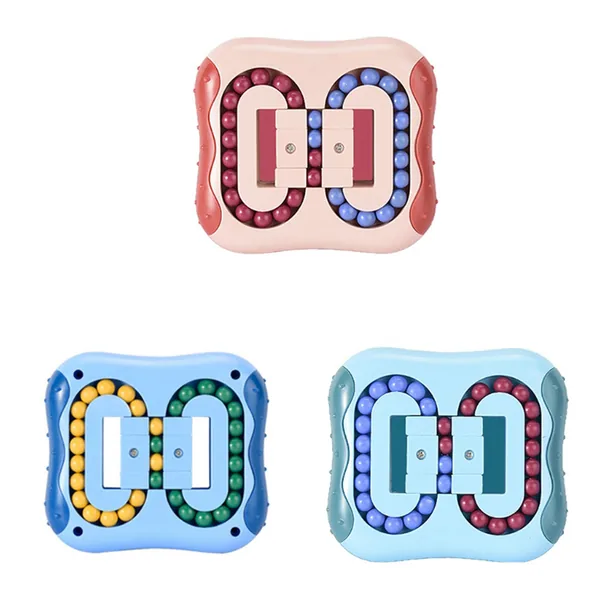 Double-Loop Bead Rotation Fidget