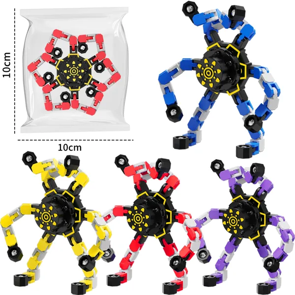 Transforming Mechanical Finger Spinner