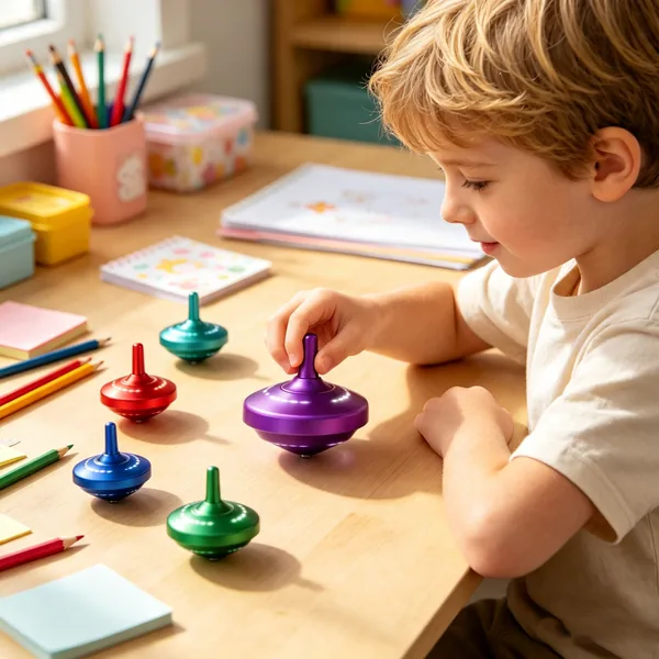 Balance Spinner with LED Modes