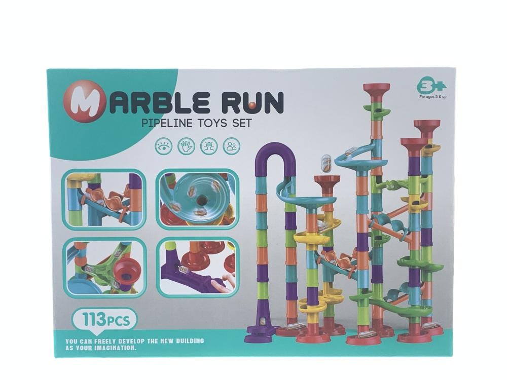 113-Piece Marble Run Building Kit