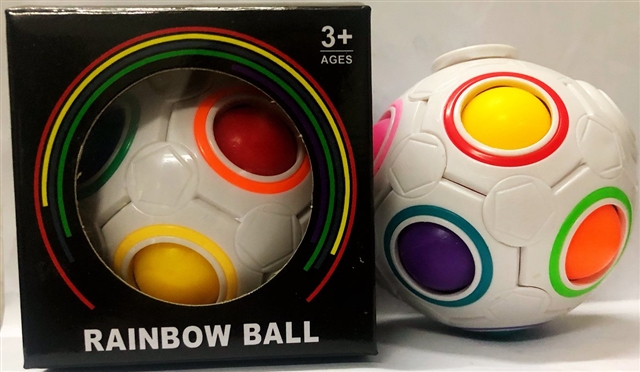 Rainbow Bead Rotation Ball