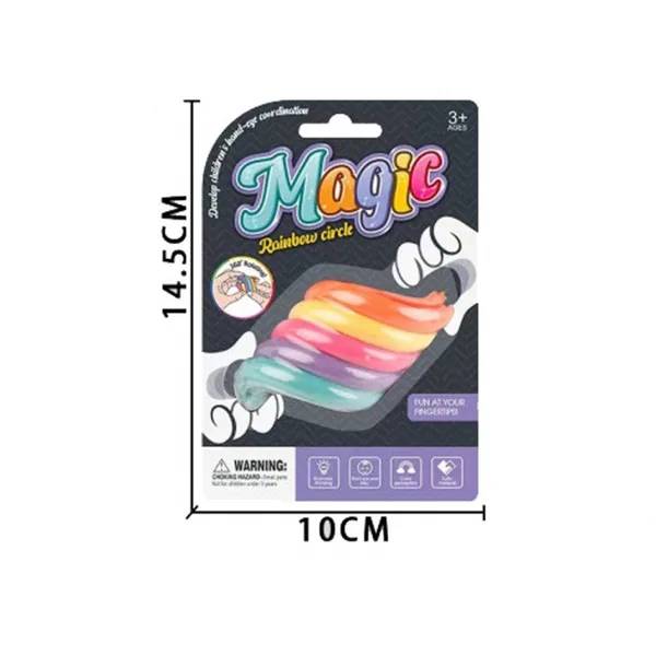 Rainbow Rotating Fidget Ring
