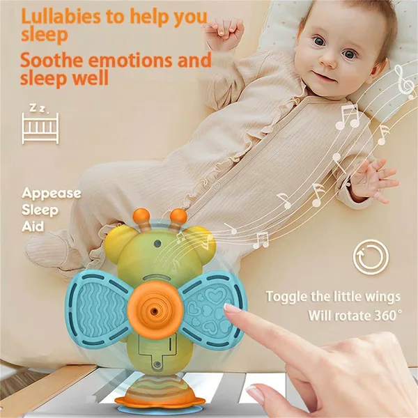 Musical Suction-Cup Spinner