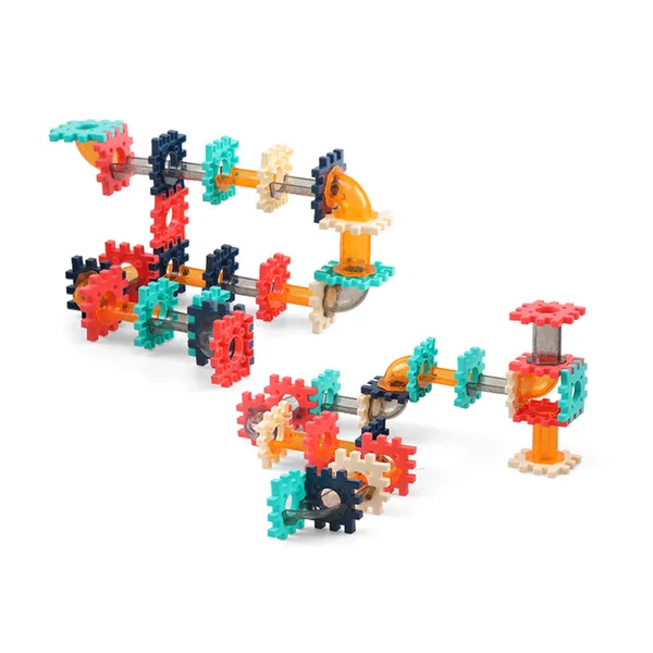 182-Piece Marble Track Construction Kit