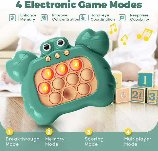 Fast-Push Bubble Game, Model 278484