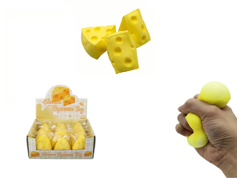 Dough & Cheese Squeeze Toy Display
