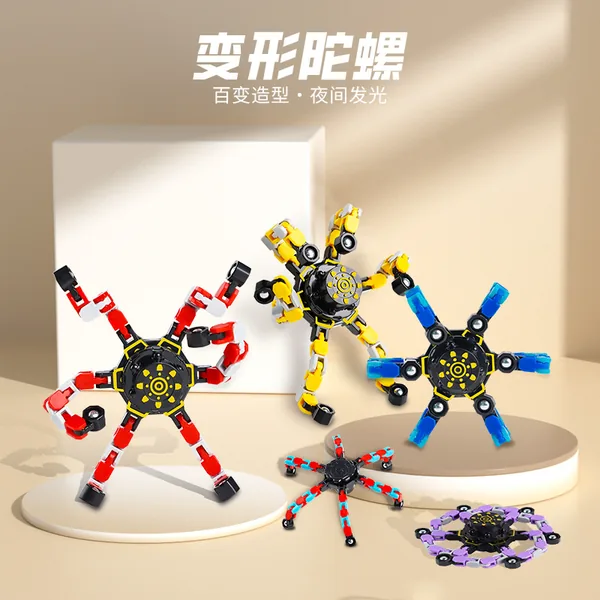 Transforming Mechanical Finger Spinner