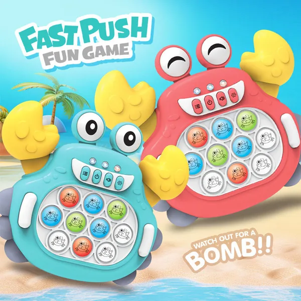 Electronic Bubble-Push Game, Model 290029