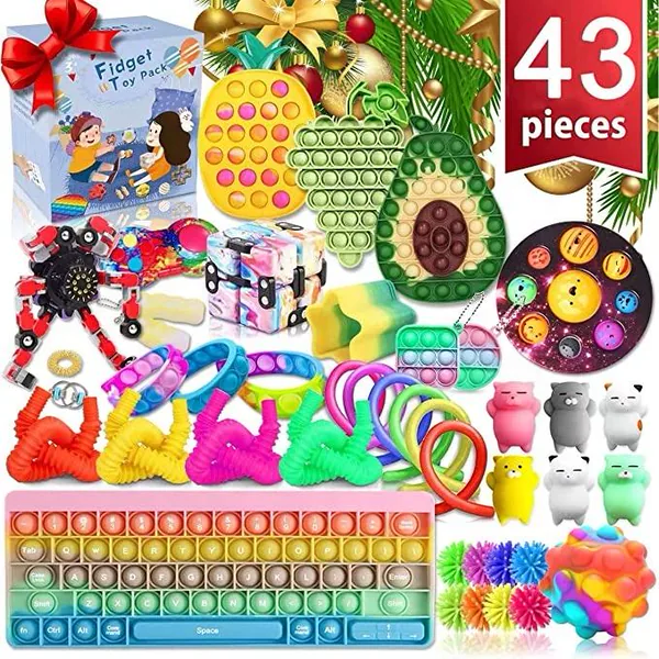 Mixed Squeeze & Fidget Toy Pack
