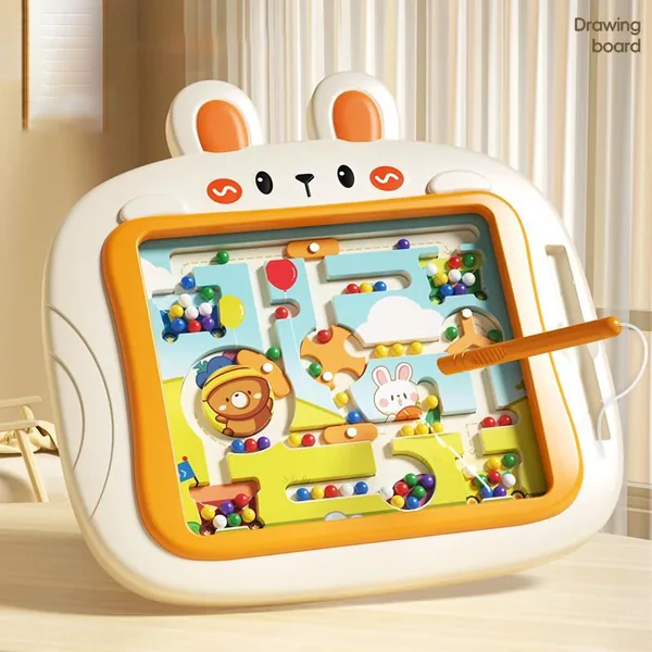 Rabbit Color & Number Magnetic Maze