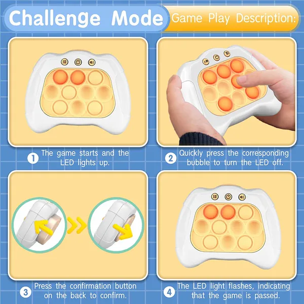Light-Up Bubble Push Game, Model 273258