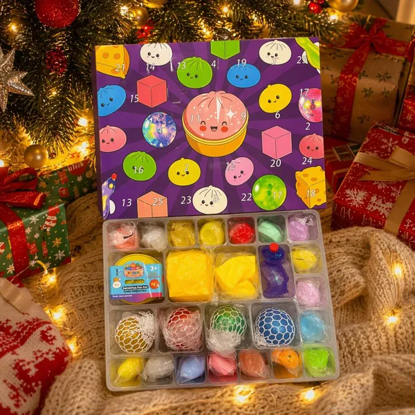 24-Day Baozi Squishy Countdown Box