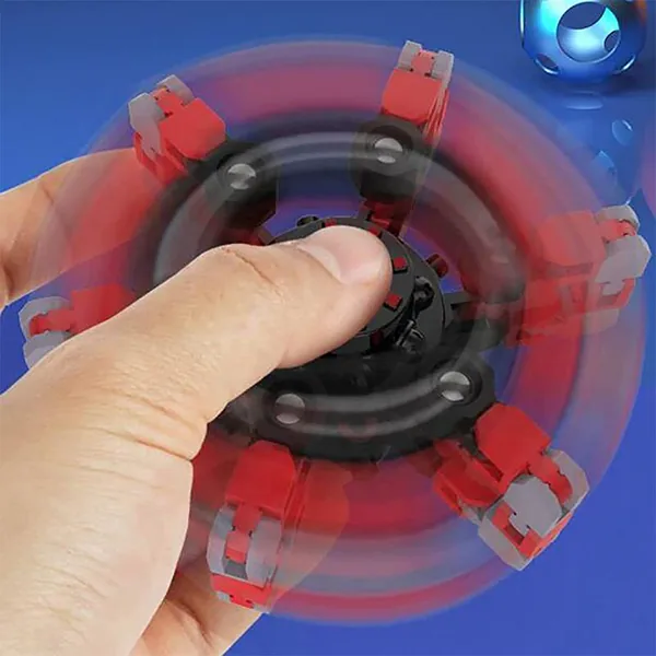 Transforming Robot Finger Spinner