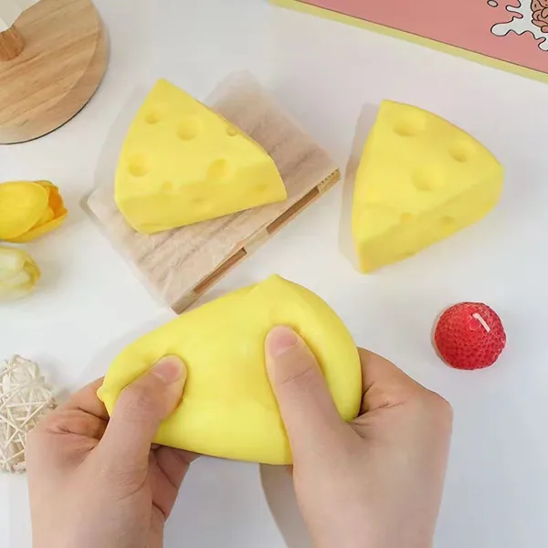 Dough & Cheese Squeeze Toy Display
