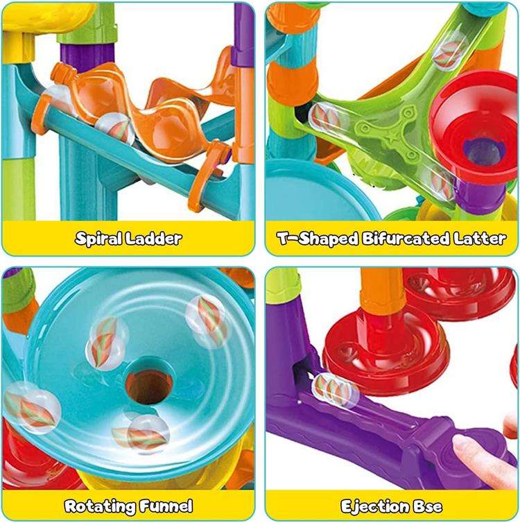 113-Piece Marble Run Building Kit