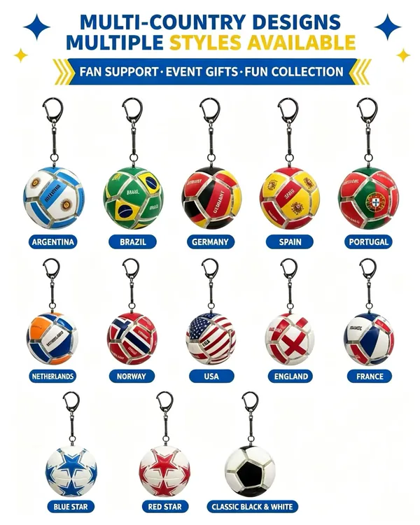 Football Button Fidget Ball