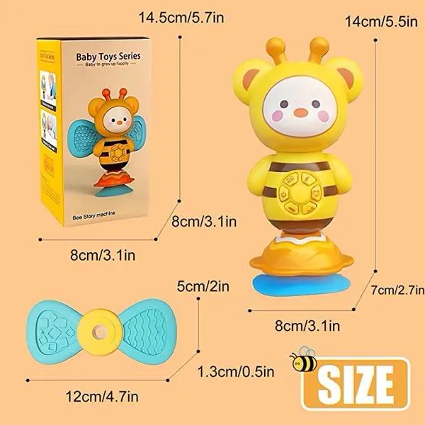 Musical Suction-Cup Spinner