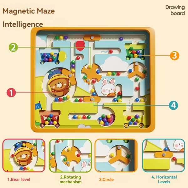 Magnetic Maze Activity Board