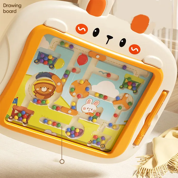 Rabbit Color & Number Magnetic Maze