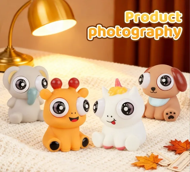 Pop-Eye Animal Squeeze Assortment