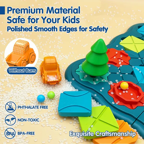 Road Maze Building Board Game