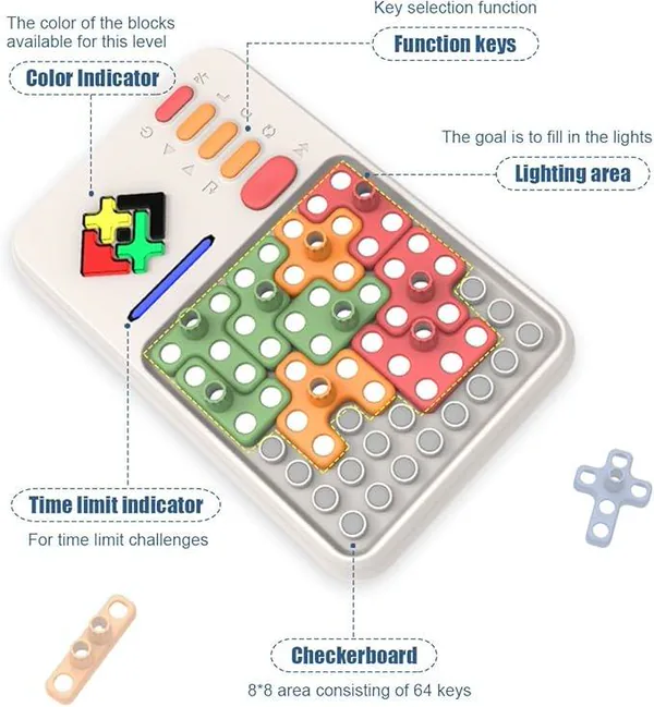 Pattern-Match Block Challenge Game