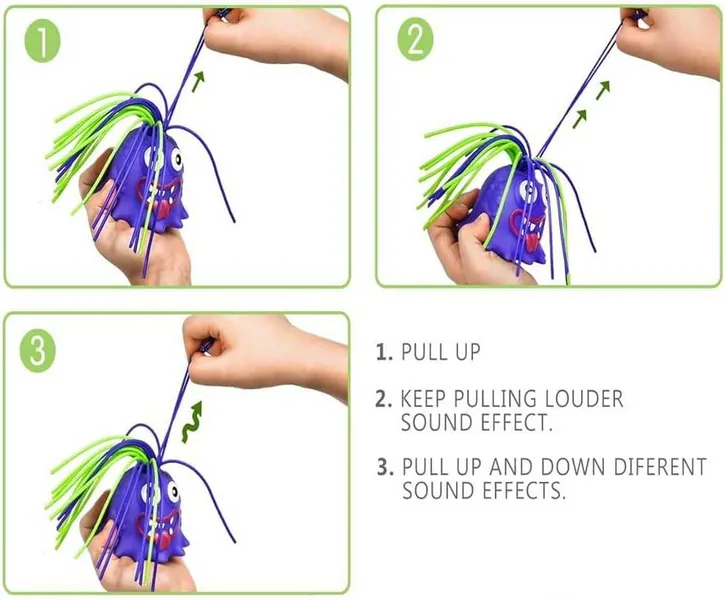 Hair-Pull Sound Monster, Model 282274