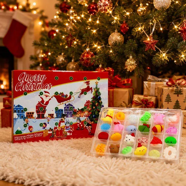 24-Day Mini Squishy Advent Selection