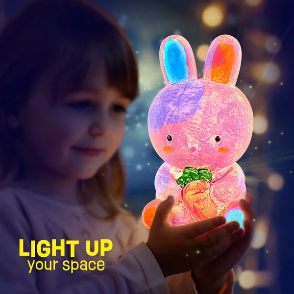 Paint-Your-Own Bunny Light Kit