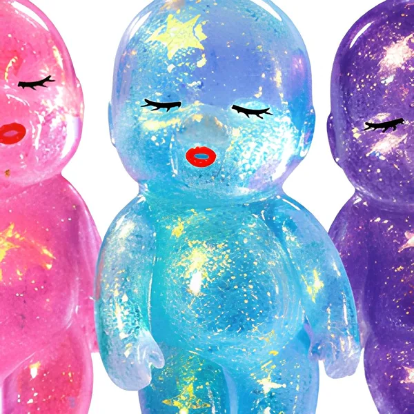 Glitter Squeeze Figure