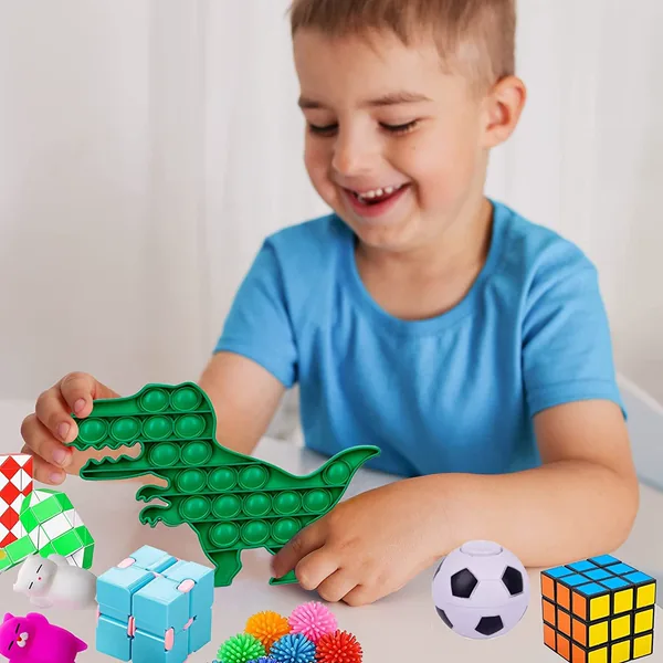 50-Piece Mixed Fidget Selection