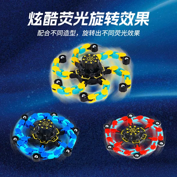 Transforming Mechanical Finger Spinner