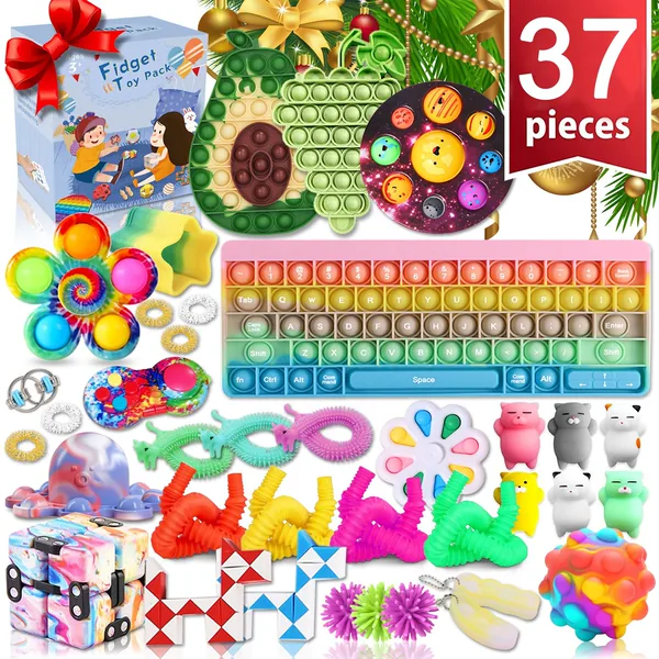 Mixed Squeeze & Fidget Toy Pack