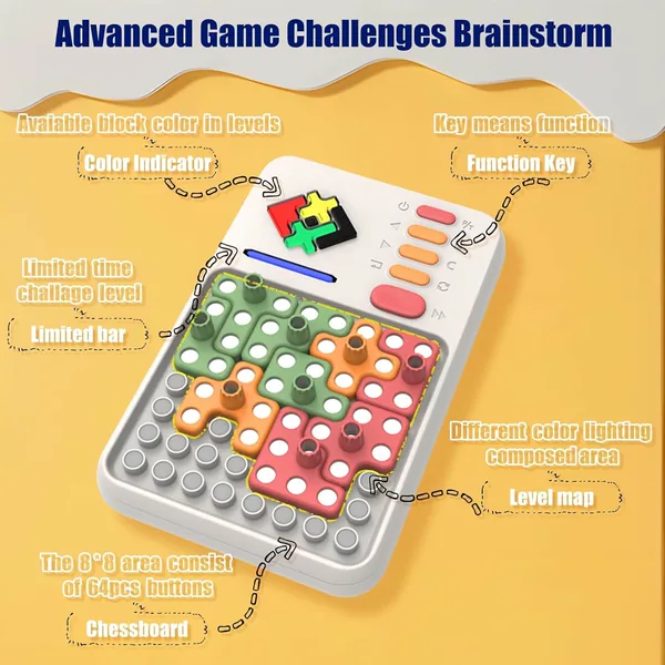 Pattern-Match Block Challenge Game