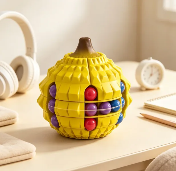 Durian Magic Bean Spinner Puzzle