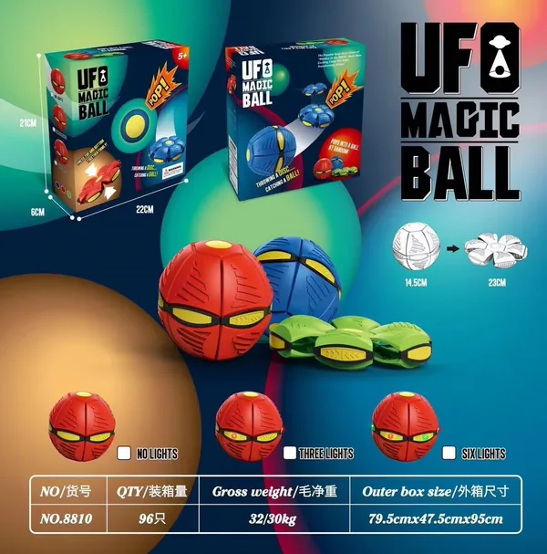 Three-Light Novelty Fidget Ball