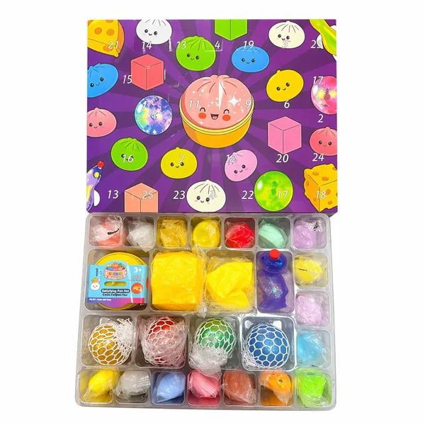 24-Day Baozi Squishy Countdown Box