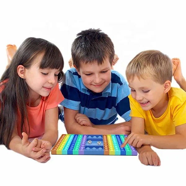 Push-Bubble Fidget Play Board